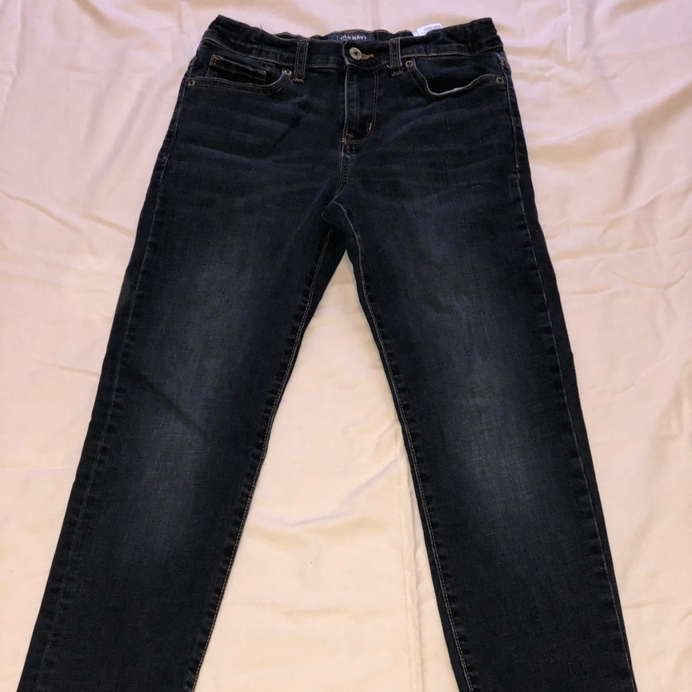 Karate blue jeans